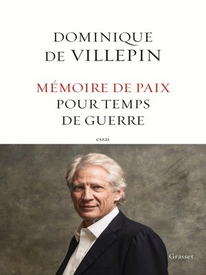 cover image of Mémoire de paix pour temps de guerre